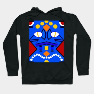 Kente Kinte cloth iv traditional indigenous pattern design inspired by Ghanaian kenten weaving Hoodie